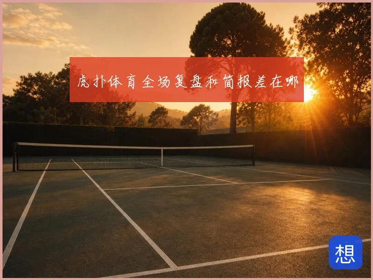 虎扑体育全场复盘和简报差在哪